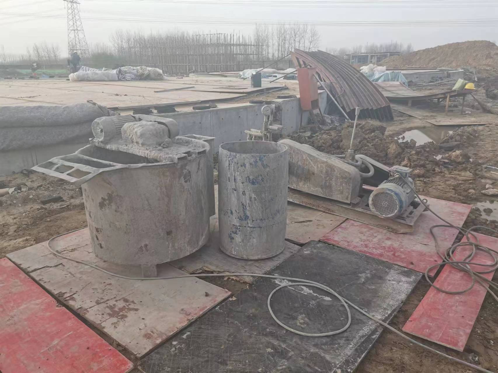 青白江设备基础注浆